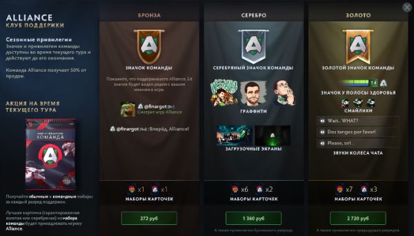 Valve оставила для бандлов в Доте мартовский курс рубля. Цена золотого набора – 2720 рублей