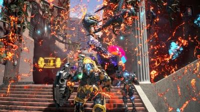 Динамичное истребление орд динозавров и жуткий ИИ в новом трейлере Exoprimal от Capcom