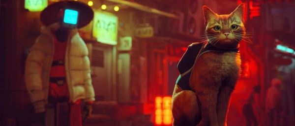 Есть отдельная кнопка для мяуканья: Журналисты похвалили игру Stray про бродячего кота и раскрыли новые детали