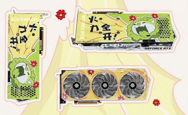 Galax представила GeForce RTX 3060 в уникальном дизайне с «китайской капустной собачкой»