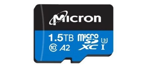 Micron создала первую в мире карту памяти microSD вместимостью 1,5 Тбайт 