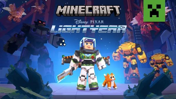 Minecraft получил кроссовер с мультфильмом о Баззе Лайтере в новом DLC 