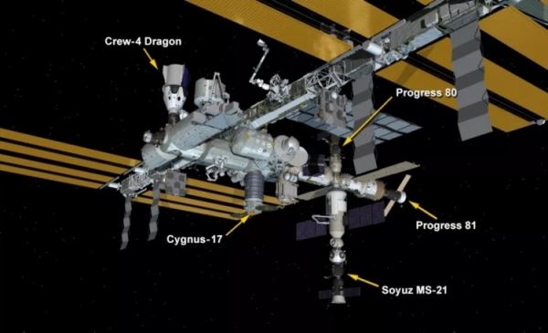 NASA попробовала скорректировать орбиту МКС с помощью корабля Cygnus — двигателя хватило только на 5 секунд вместо 5 минут