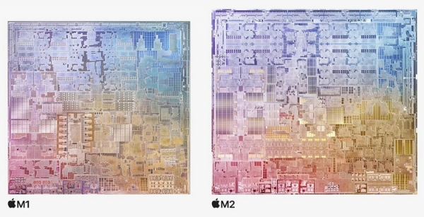 Первые тесты Apple M2 — лёгкая прибавка к скорости CPU и сильное ускорение GPU по сравнению с Apple M1