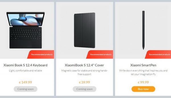 Представлен гибридный планшет XiaomiBook S 12.4 — Snapdragon 8cx Gen 2, Windows 11 и отстёгивающаяся клавиатура 