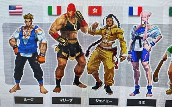 В Сеть утекли секретные изображения бойцов Street Fighter 6